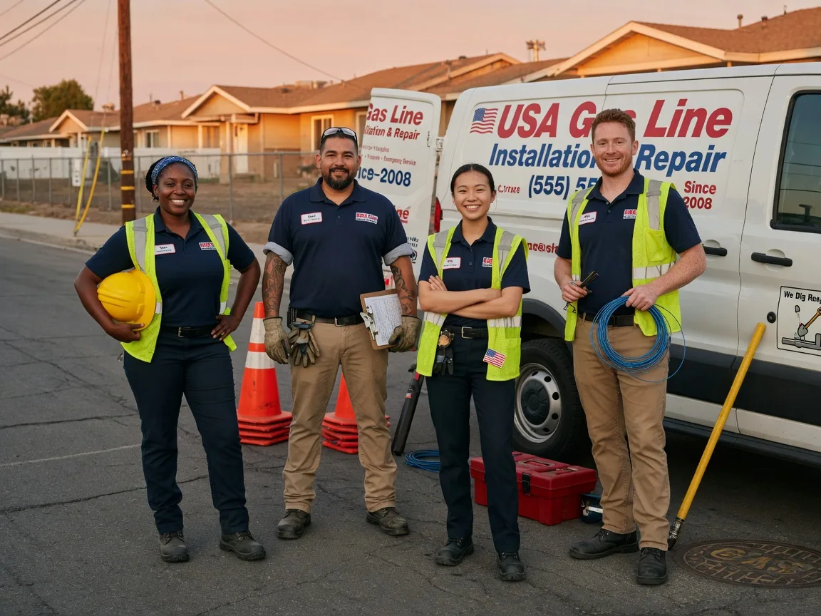 Gas Line Installation company in Louviers, CO